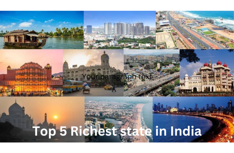 Top 5 Richest States in India